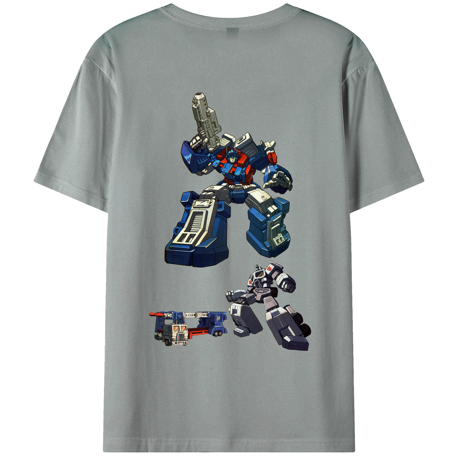 （画像用）  綿100％ メンズ半袖Tシャツ（バックプリント） 通気性